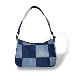UPCYCLED PATCHWORK SHOLUDER BAG