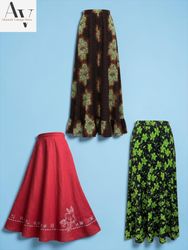 Mixed women’s long skirts assortment