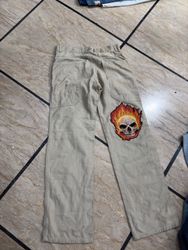 Embroidered jeans