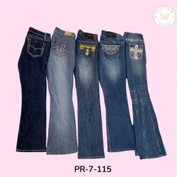 Y2K Vintage Flare Jeans – Retro Bell Bottom Denim ..