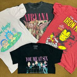 Vintage Printed T-shirts (UN108)