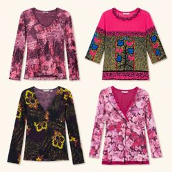 Y2k Color Pop Printed Tops