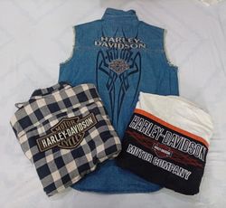 CR9978 intage Harley Men’s Shirts