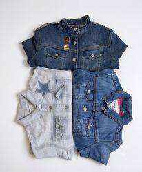 225 8x Women's Vintage Y2K Denim Jackets Wholesale..