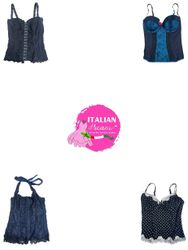 Y2K All black Corsets tops