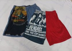 CR9988 Upcycled Printed Shorts