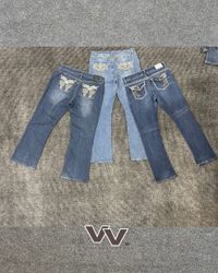 Y2K Bootcut Jeans #090726 #001