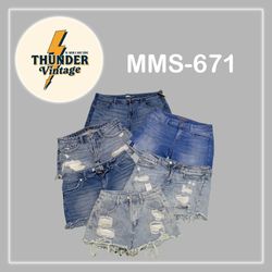 Denim Sexy Shorts (Mms-671)