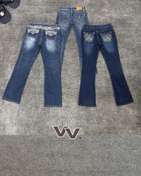 Y2K Emblished Jeans #090726 #002