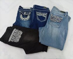 CR9991 Y2K Flare & Straight Jeans
