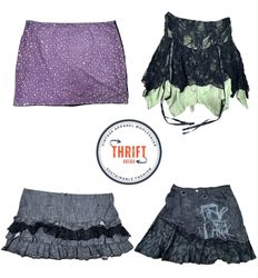Y2K Vintage Style Summer Vibe Mini Skirt LX480