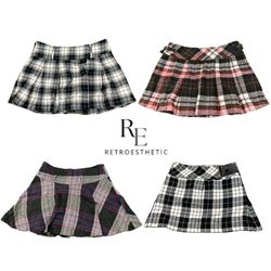 Y2K Unique Girl Corduroy Mini Skirts RE-3483