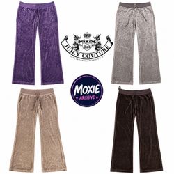 Y2K Juicy Couture Velour Sweatpants Bell Bottoms: ..