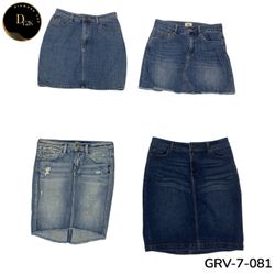 Women’s Denim midi Skirt – Rare Authentic Y2K Fash..