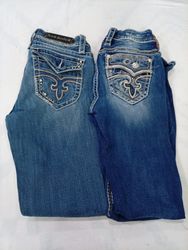 CR10008 Vintage Rock Revival Flare & Straight Jean..