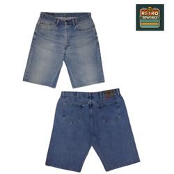 SS26 Upcycled UnBranded Denim Hot Jorts