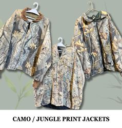 Camo / Jungle Print Premium Jackets