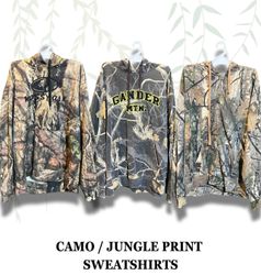 Premium Camo / Jungle Print Sweatshirts