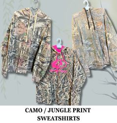 Premium Jungle Print / Camo Sweatshirts