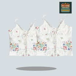 SS26 Upcycled Linen Cami Tops