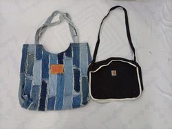 CR10006 Upcycled Carhartt & Levi's Bags Mix Bundle