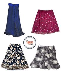 Y2K Summer Floral Skirt LX477
