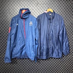 Nike and adidas windbreaker (fnc 404)