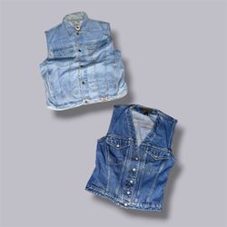 Denim vest
