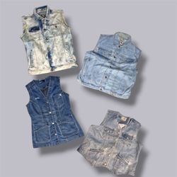 Denim vest