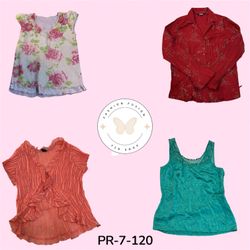 Women's Mix Poly Blouse – Soft & Comfortable Casua..