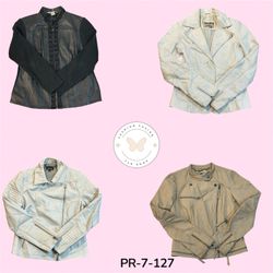 Women's Street Style Faux Leather Jacket (PR-7-127..