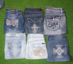 ANGELS  JEANS AND OTHER MIX BRANDS MINI SKIRTS (C ..