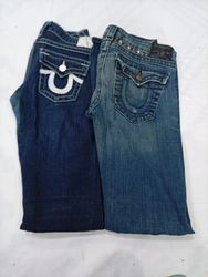 CR10012 Vintage True Religion Flare Jeans