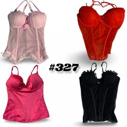 Y2k Baby Doll Corset (brand) Almost Famous #327.