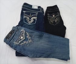 CR10017 Y2K Flare & Straight Jeans