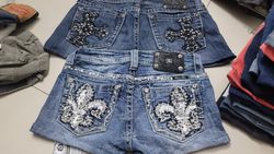 Miss Me Shorts and skirts ture religion shorts and..