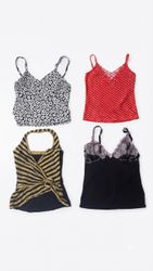 Top camicia Y2K