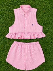 Upcycle Ralph Lauren Co-Ord Set (DV -07)