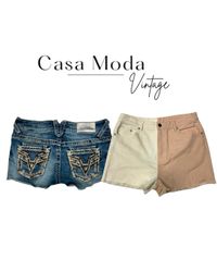 080726-2 Denim mini shorts 10 pcs