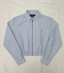 Upcycle Ralph Lauren Elastic Crop Tops (DV -07)