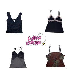 Vintage Y2K Cami Mix (MH-035)