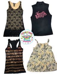 Bundle di Top e Cami Vintage Y2K – 12pcs | VR313