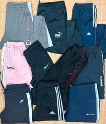 Mix branded trackpants and sweatpants