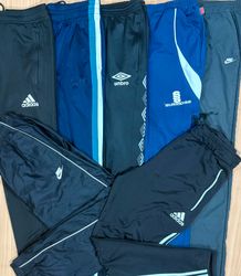 Mix branded trackpants and sweatpants