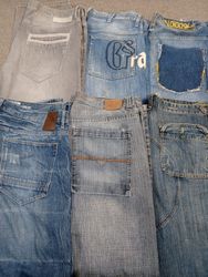 HD1503 Men Baggy Hiphop Jeans
