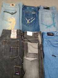 HD1501 Men Baggy Hiphop Jeans