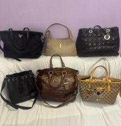 6 Authentic bags collection