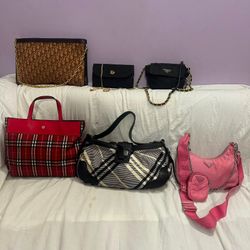 6 Authentic bags deal