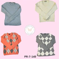 Tommy Hilfiger Round Neck Cotton Sweater – Regular..