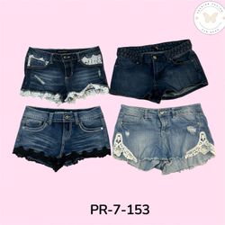 Women’s Ripped Denim Mini Shorts – Street Style Su..
